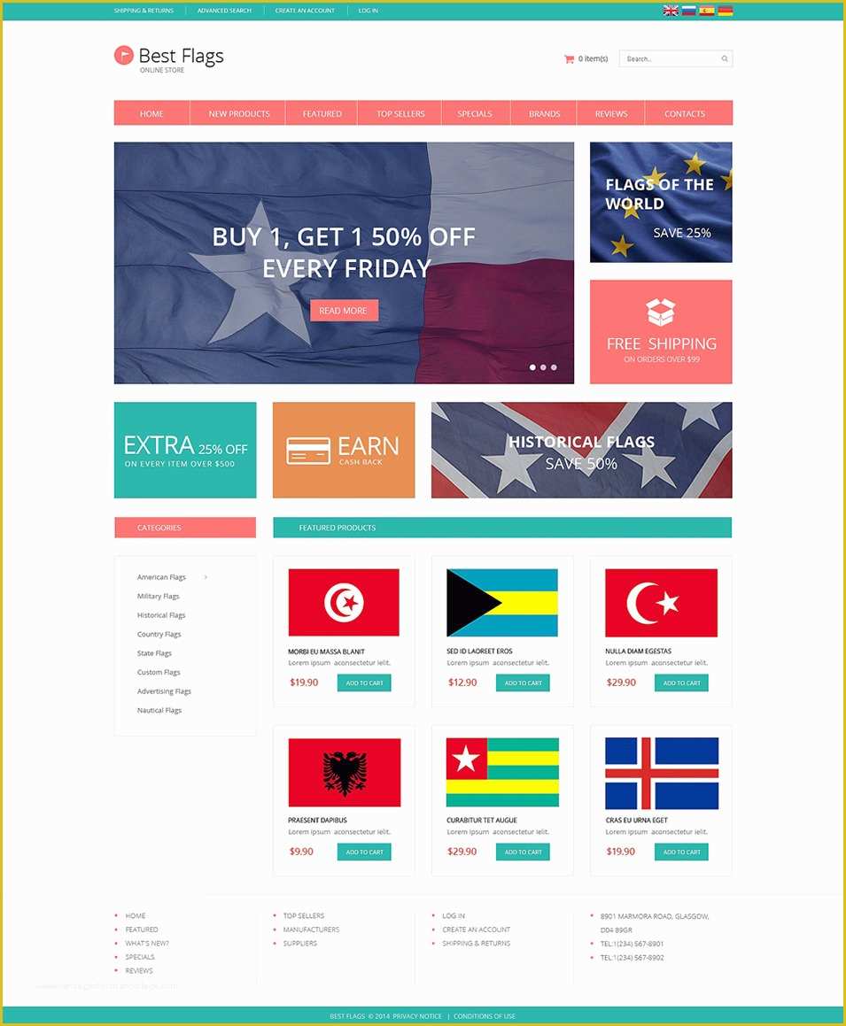 Oscommerce Templates Free Of 20 Best Premium Os Merce Templates