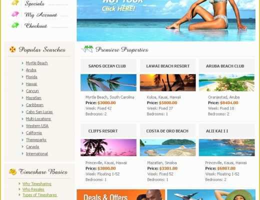 Oscommerce Templates Free Of Travel Agency Os Merce Template