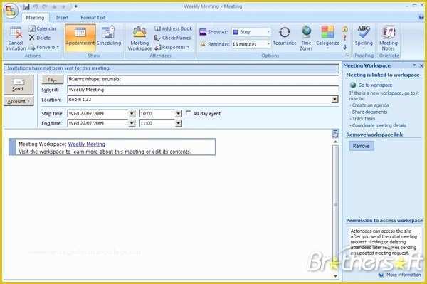 Outlook Email Invitation Templates Free Of Outlook Calendar Invite Invitation Template