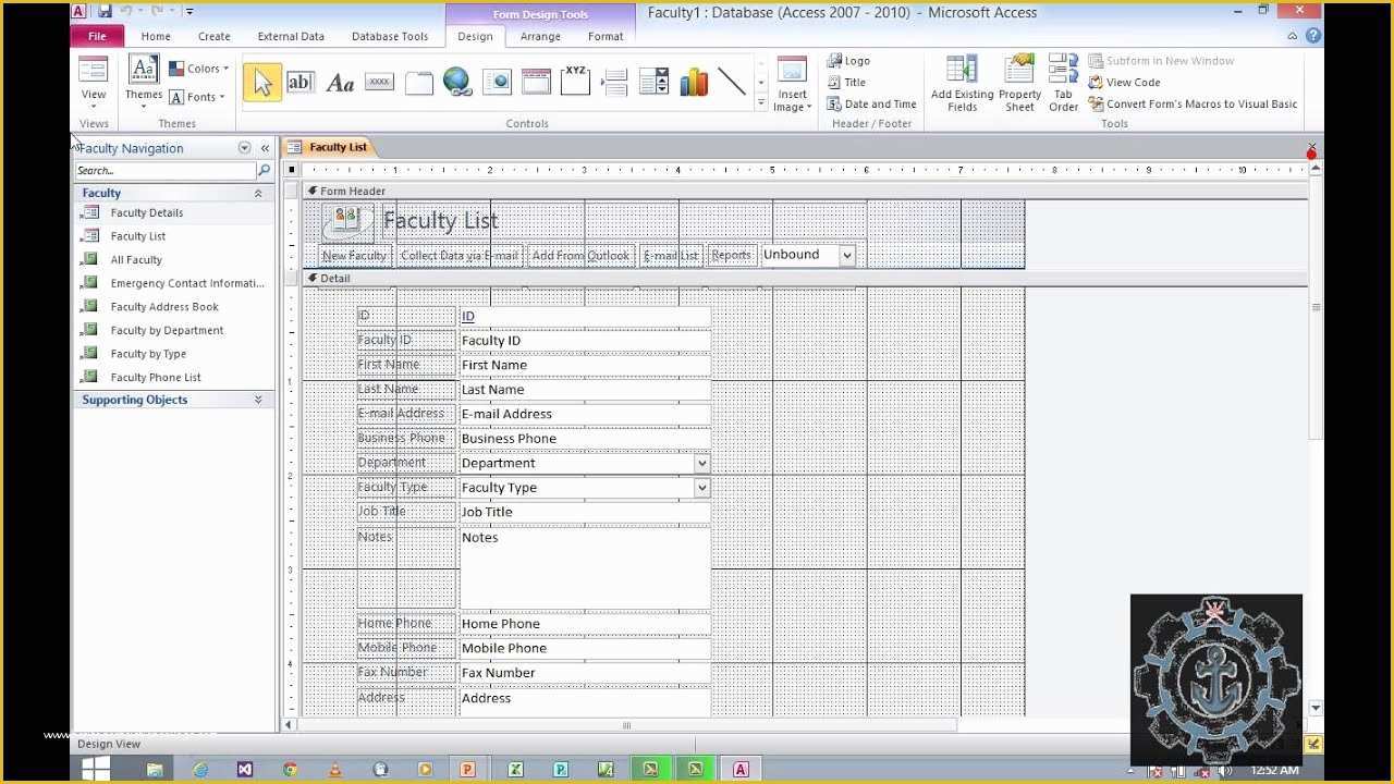 Outlook form Templates Download Free Of How to Use Sample Templates In Ms Access 2010 An Outlook