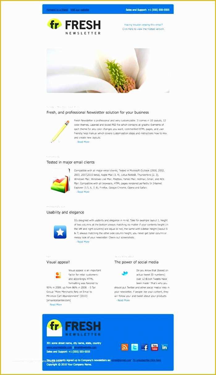 Outlook Newsletter Template Free Of 5 Internal Newsletter Templates For 