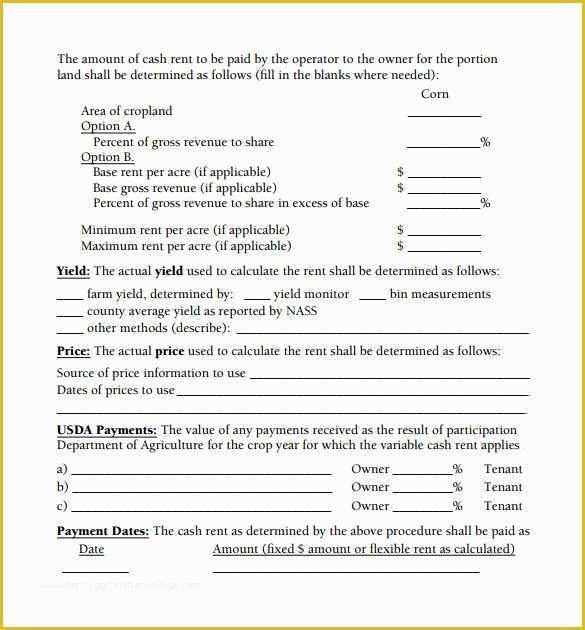 Owner Operator Lease Agreement Template Free Of Owner Operator Lease Agreement Pdf A Lease Agreement