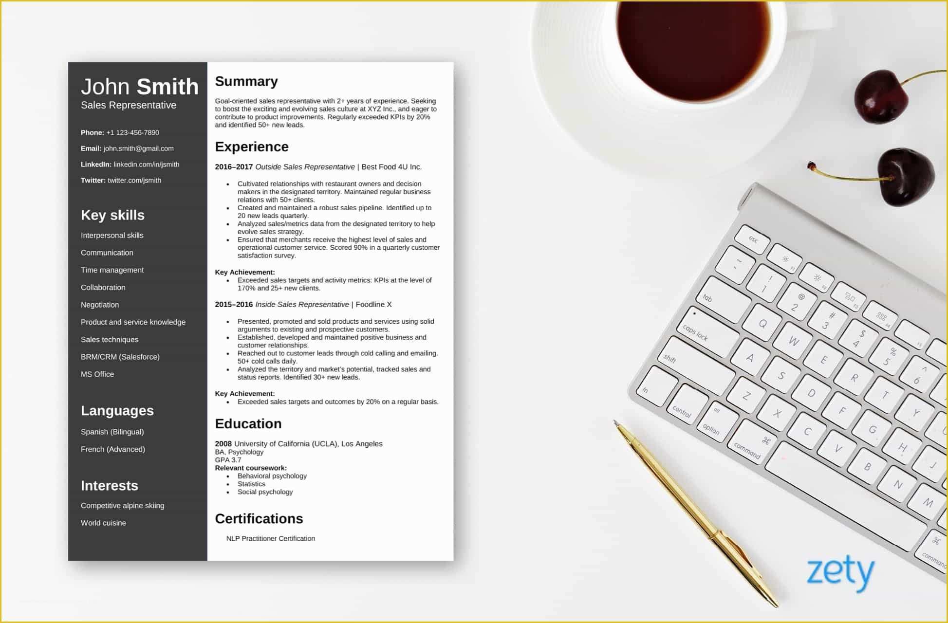 Pages Cv Template Free Of Free Resume Templates 17 Free Cv Templates to Download & Use
