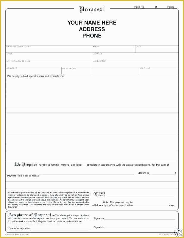 Painting Contract Template Free Download Of Simple Painting Contract Template – Thalmus