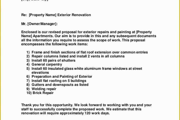 Painting Proposal Template Free Of Painting Proposal Template Google Search