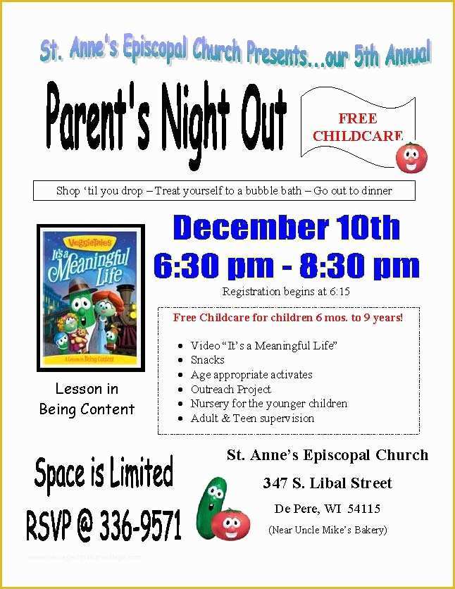 Parents Night Out Flyer Template Free Of Parents Night Out Ideas Related Keywords Parents Night