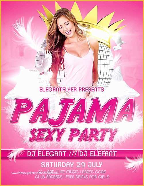 Party Flyer Template Free Of 50 Free & Premium Psd themed Party Flyer Templates