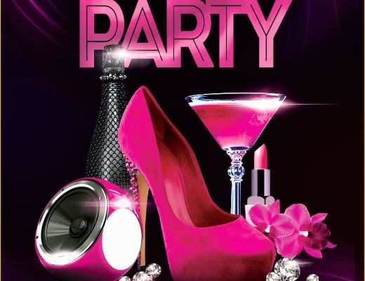 Party Flyer Template Free Of Free Hen Party Flyer Psd Template by Styleflyer is the