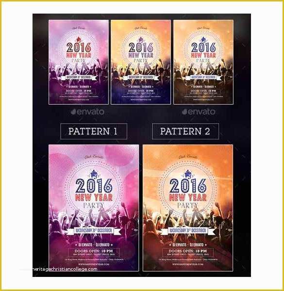 Party Poster Template Free Download Of 14 New Year Poster Templates Free Psd Eps Ai
