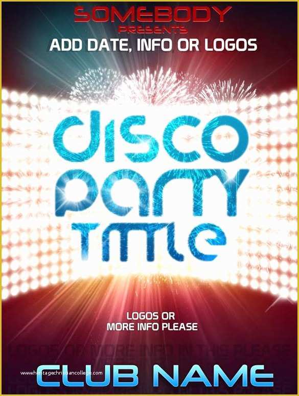 Party Poster Template Free Download Of 71 Poster Templates Psd Ai Vector Eps