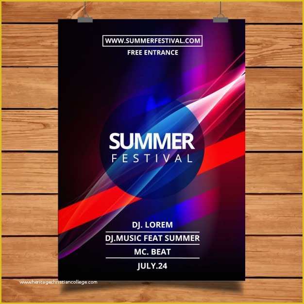 Party Poster Template Free Download Of Abstract Party Poster Template Vector