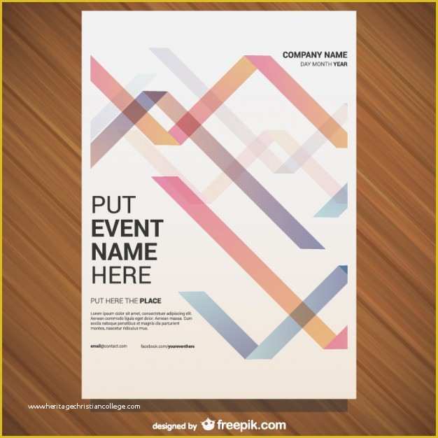 Party Poster Template Free Download Of event Poster Template Vector
