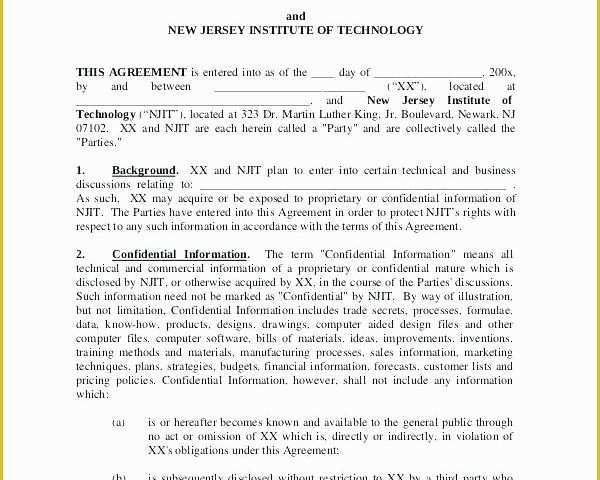 Party Wall Agreement Template Free Of No Pete Clause Template Customer Letter for Departed