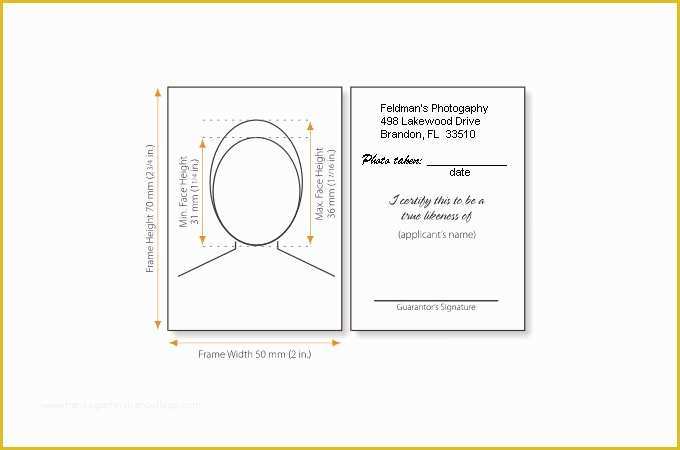 Passport Photo Template Psd Free Download Of Passport Template 6 Free Sample Example format