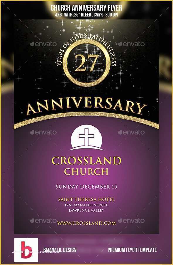 Pastor Anniversary Flyer Free Template Of Church Anniversary Wallpaper Wallpapersafari
