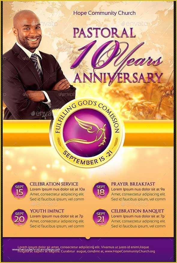 Pastor Anniversary Flyer Free Template Of Pastor Appreciation Flyer Templates