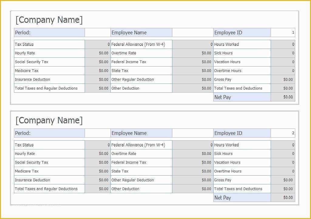 Paycheck Template Free Of 25 Great Pay Stub Paycheck Stub Templates