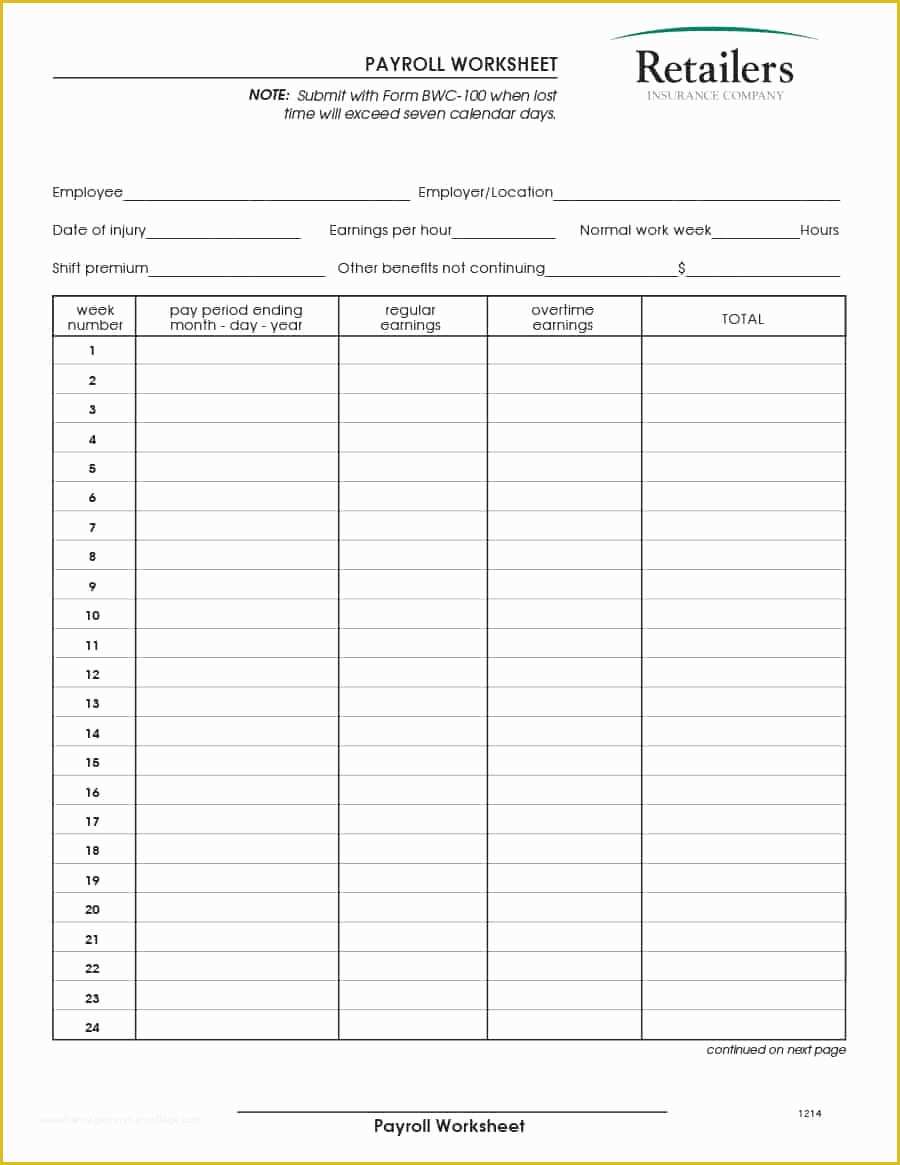 Paycheck Template Free Of 40 Free Payroll Templates &amp; Calculators Template Lab