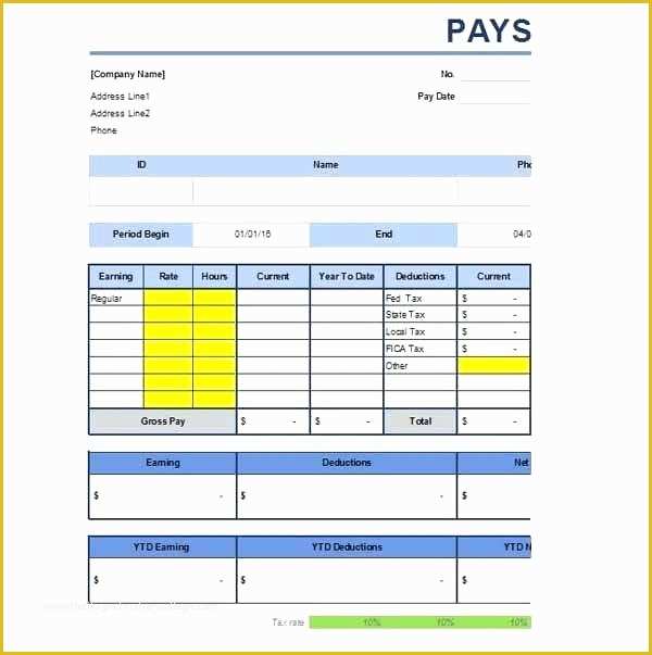 Payroll Check Template Free form Of Payroll Check Template Free form Hourly Wage then Log