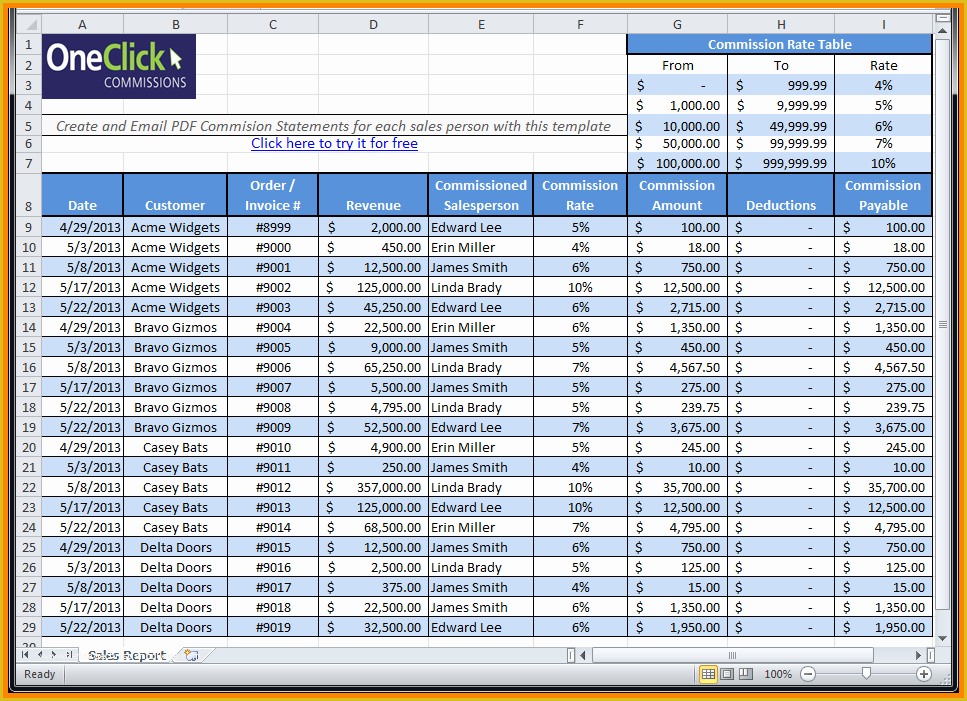 50 Payroll Template Excel Free