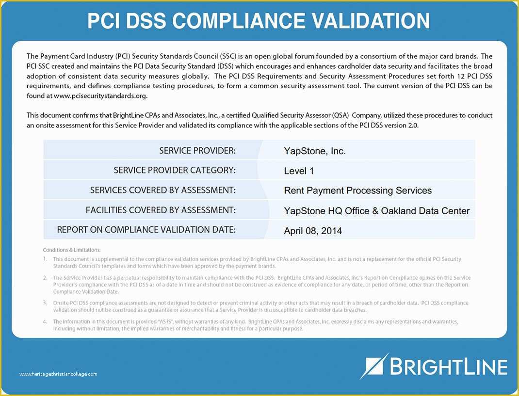 Pci Compliance Policy Templates Free Of 19 Of Pci Dss Template