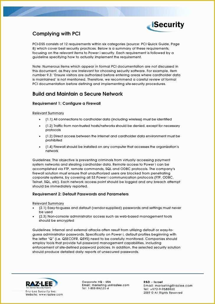 Pci Compliance Policy Templates Free Of Pci Pliance Letter Ideas Collection for Pci Pliance