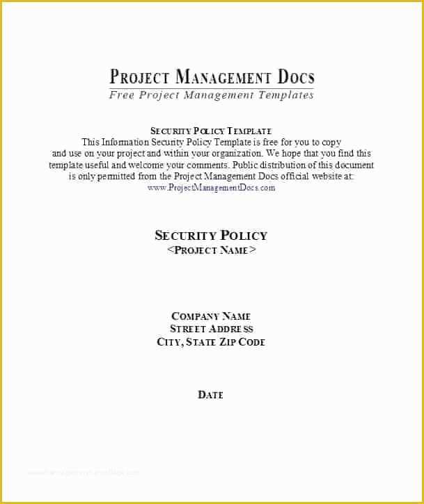Pci Security Policy Template Free Of Network Security Policy Template Elegant Remote Access