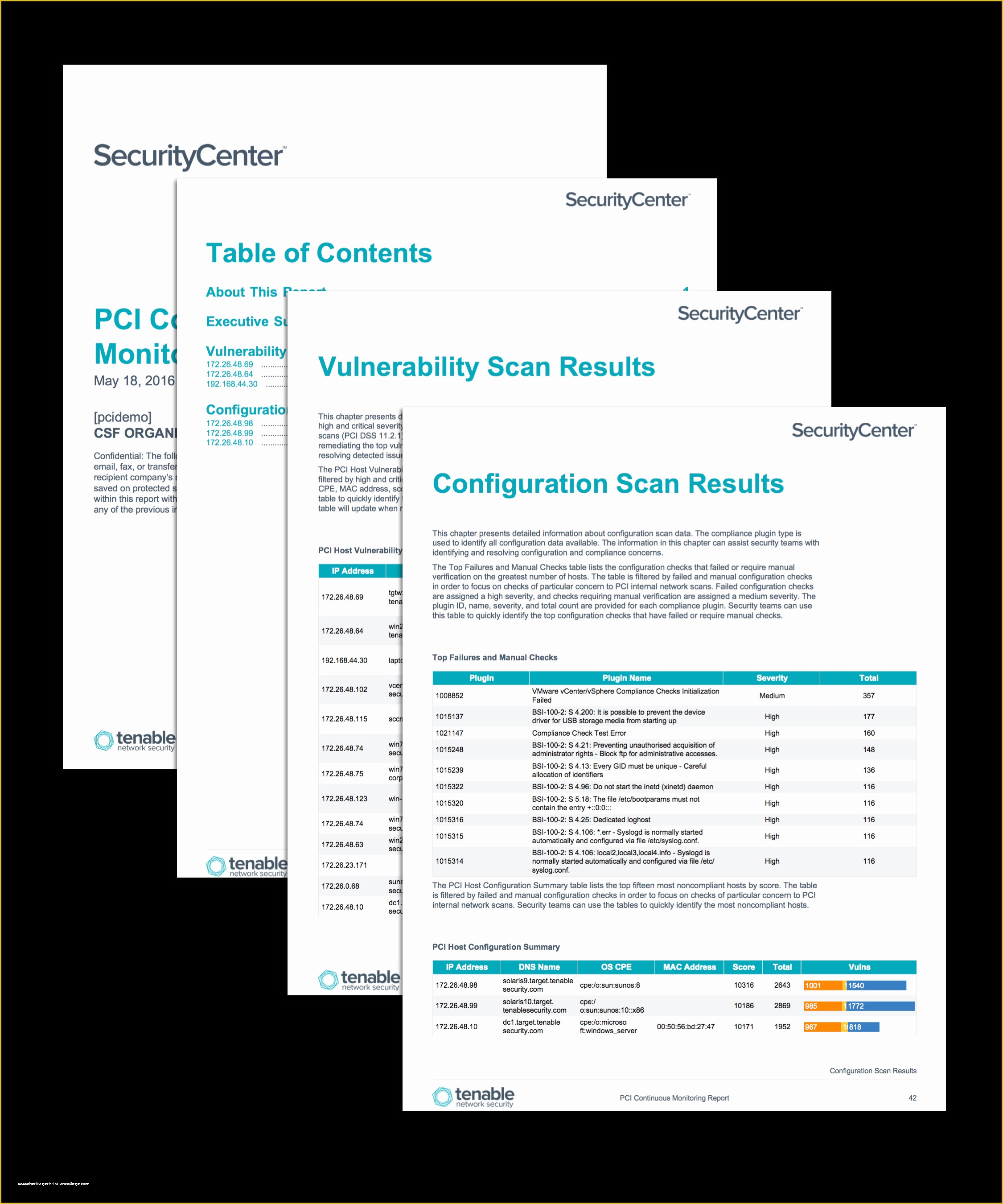 Pci Security Policy Template Free Of Pci Continuous Monitoring Report Sc Report Template