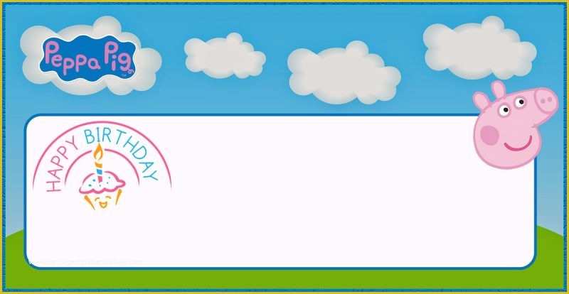 Peppa Pig Birthday Invitation Free Template Of Incredible Peppa Pig Invitation Templates Free and