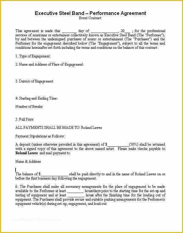 Performance Agreement Template Free Of Live In Caregiver Contract Template – Hafer