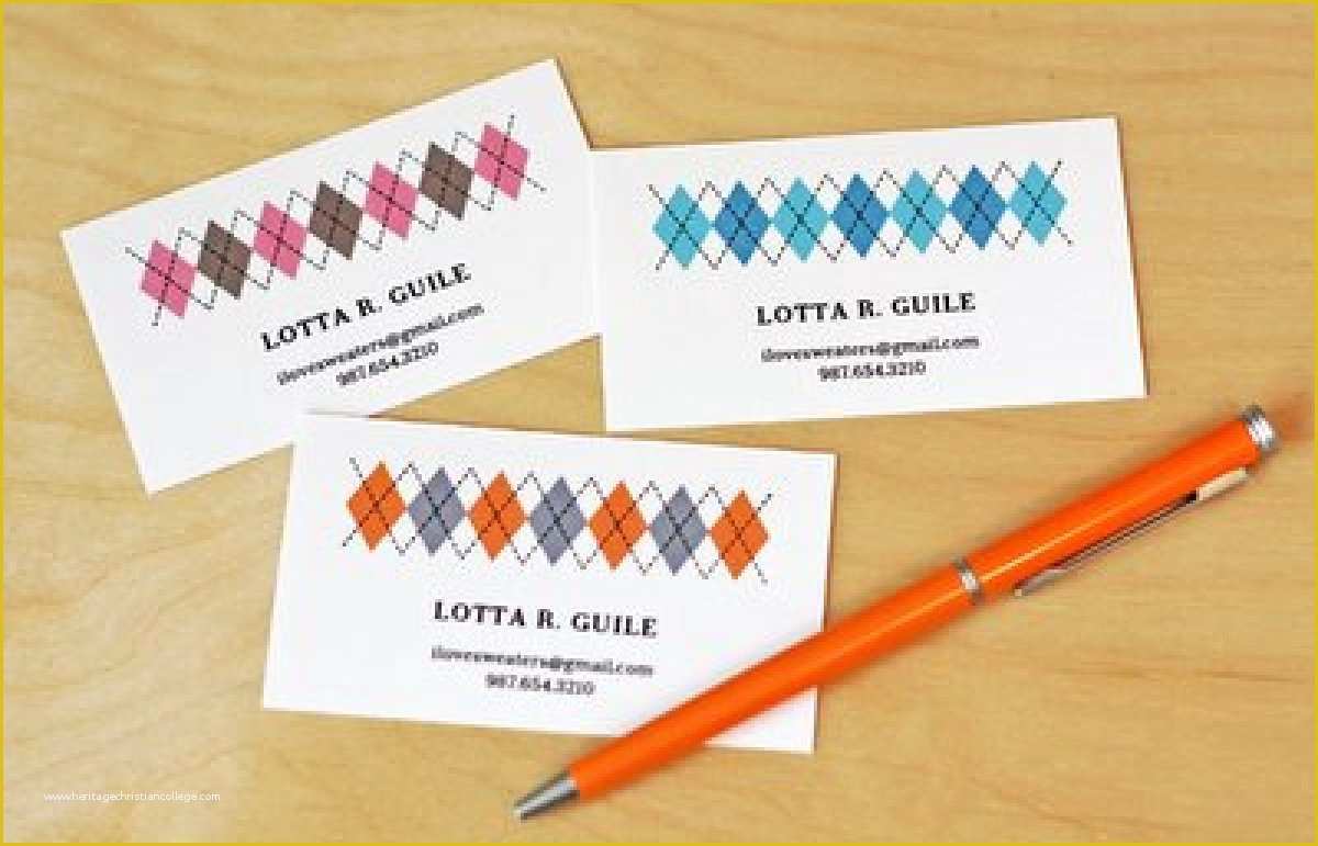 Personal Cards Templates Free Of 11 Free Printable Business Cards You Can Make at Home