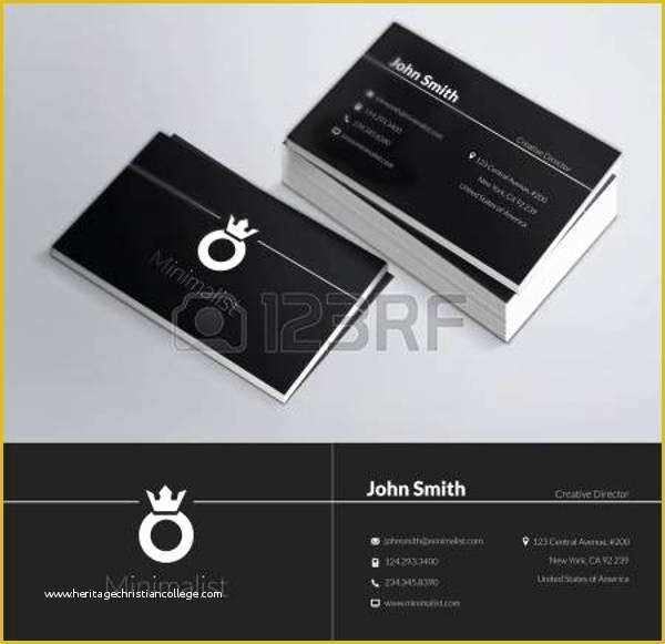 Personal Cards Templates Free Of 49 Business Card Designs &amp; Templates Psd Ai Vector