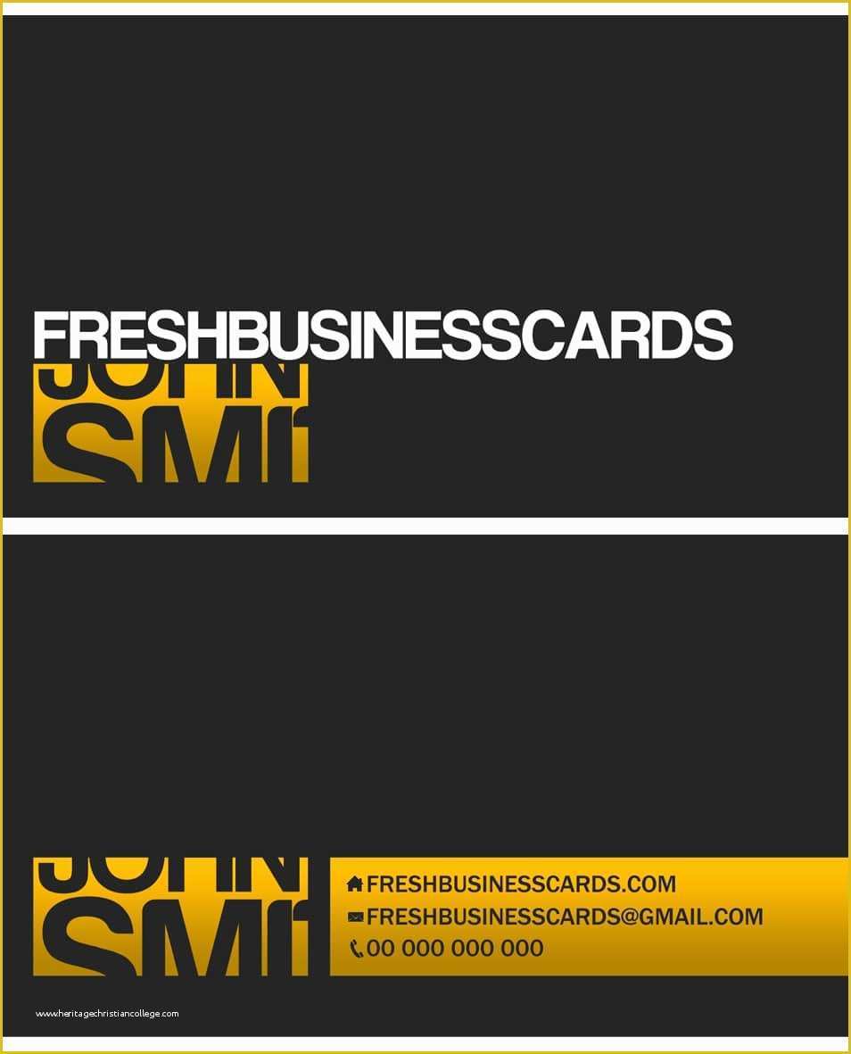 Personal Cards Templates Free Of Css 2014 100 Free Business Cards Psd