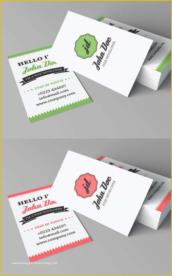 Personal Cards Templates Free Of Free Business Cards Psd Templates Mockups