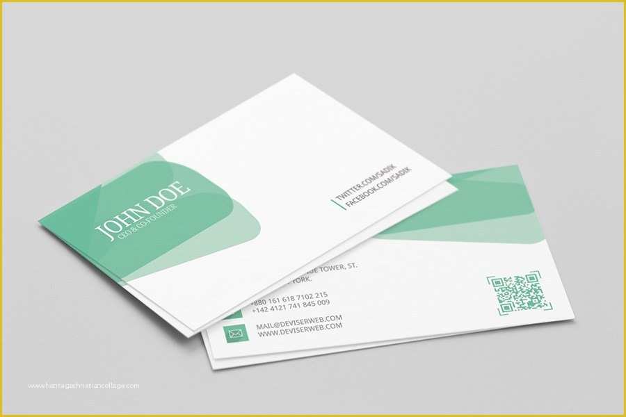 Personal Cards Templates Free Of Free Personal Visiting Card Template Psd – Psdboom