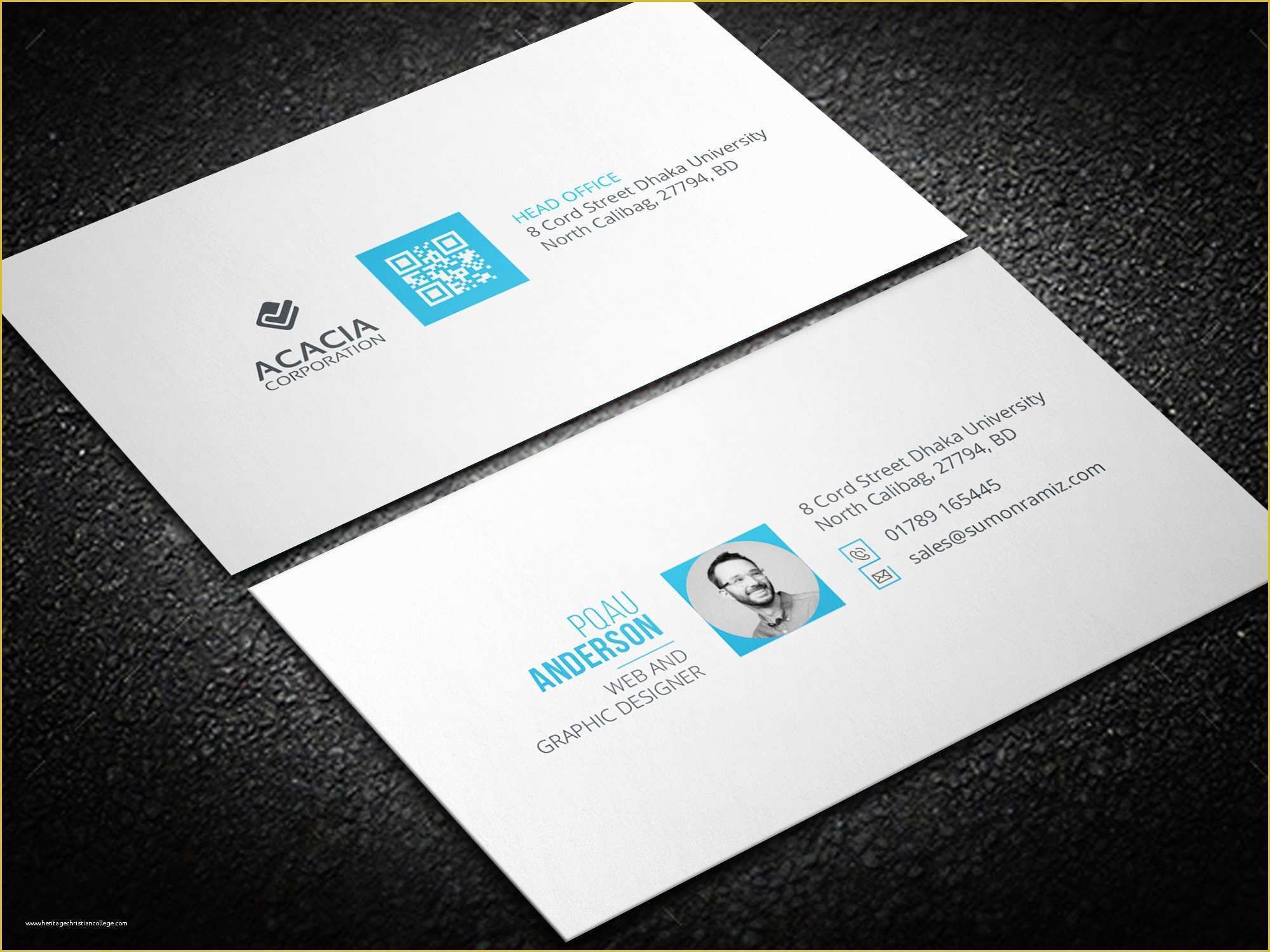 Personal Cards Templates Free Of Personal Business Card Business Card Templates