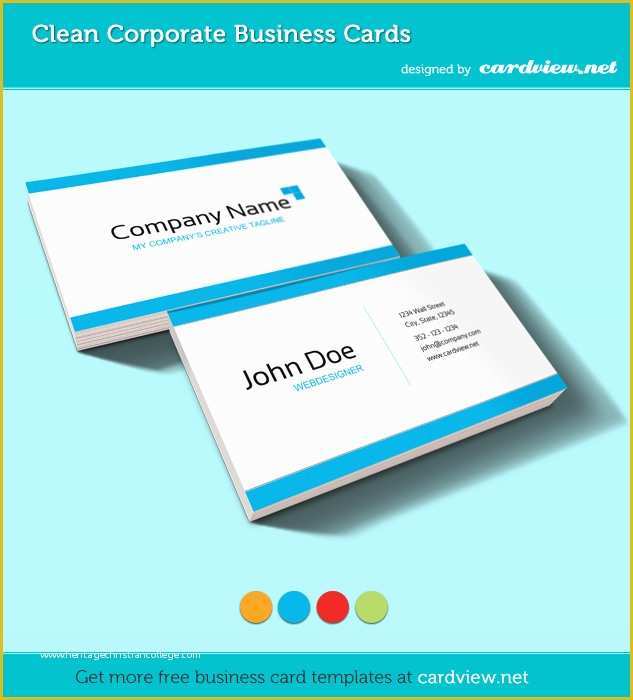 Personal Cards Templates Free Of Personal Card Templates