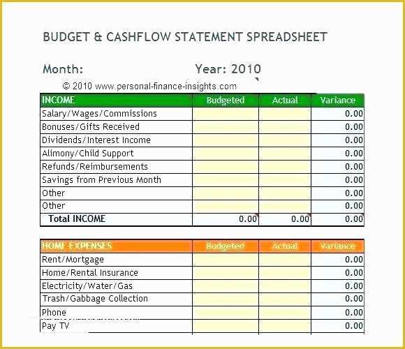Personal Cash Flow Spreadsheet Template Free Of Personal Cash Flow Spreadsheet Personal Cash Flow Template