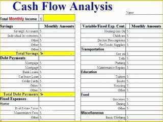 44 Personal Cash Flow Spreadsheet Template Free | Heritagechristiancollege
