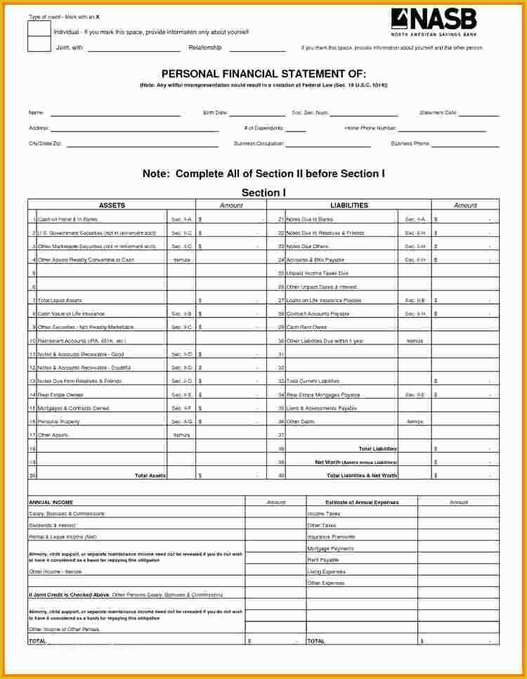 Personal Income Statement Template Free Of 4 Personal In E Statement Template Free