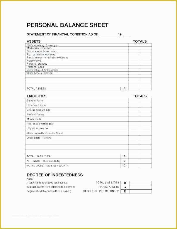 Personal Income Statement Template Free Of Personal In E and Expenditure Template – asrefo