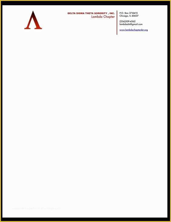Personal Letterhead Templates Free Download Of Letterhead Example