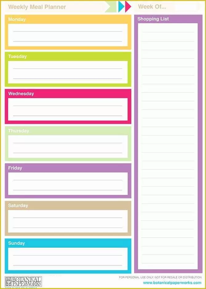 Personal Planner Template Free Of Free Printable 2014 Weekly Planners