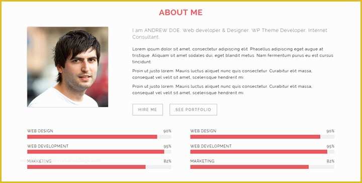 Personal Portfolio Template Free Download Of Kicksy Personal Portfolio Template