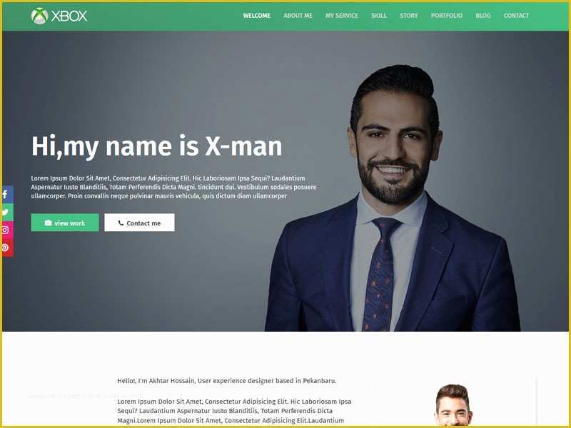 Personal Portfolio Template Free Download Of Personal Resume Cv Archives – Codeglim