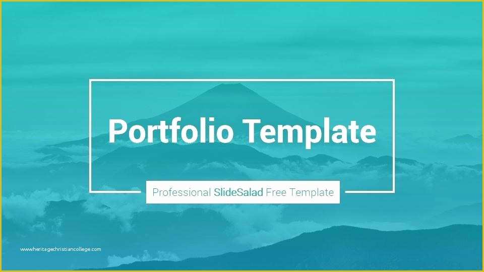 Personal Portfolio Template Free Download Of Presentation Design Portfolio Product Ppt Template Download