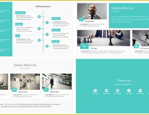 Personal Portfolio Template Free Download Of Professional Portfolio Template Powerpoint Free Portfolio