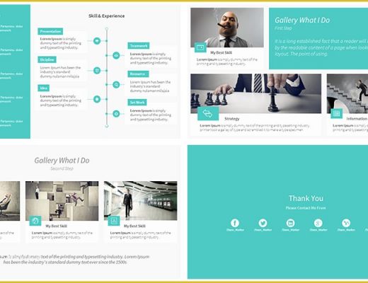 Personal Portfolio Template Free Download Of Professional Portfolio Template Powerpoint Free Portfolio