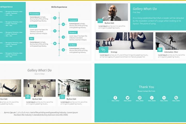 Personal Portfolio Template Free Download Of Professional Portfolio Template Powerpoint Free Portfolio