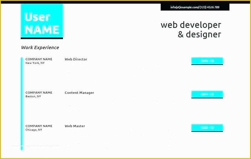 Personal Portfolio Template Free Download Of Responsive Portfolio Template Free Download A Personal